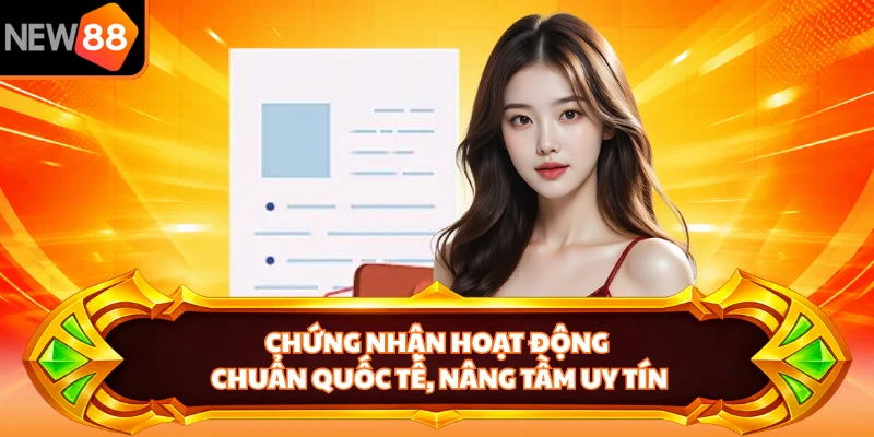 Chứng nhận hoạt động chuẩn quốc tế, nâng tầm uy tín 