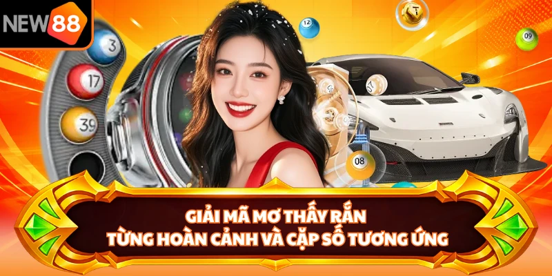 Giải mã giấc mơ rắn từng hoàn cảnh và cặp số tương ứng