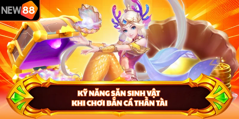 Kỹ năng săn sinh vật khi chơi bắn cá thần tài