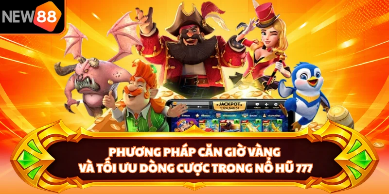 Phương pháp căn giờ vàng và tối ưu dòng cược trong nổ hũ 777
